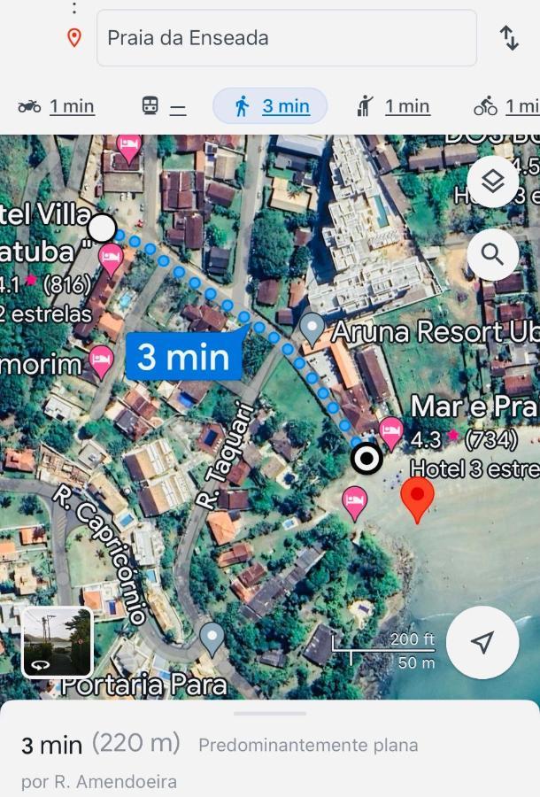 Apartamento Com Acesso A Pe A Santa Rita - Enseada - Ubatuba Esterno foto